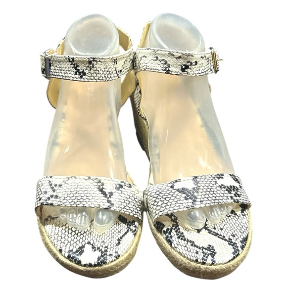 Wedge Sandals for Women Toe Espadrille Adjustable Ankle Buckle Strappy S… - Picture 5 of 9